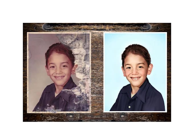restore damaged photos perfectly